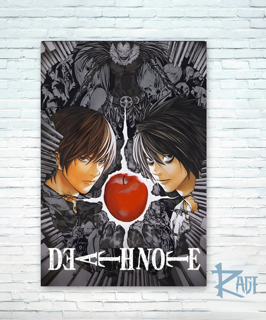 Póster DeathNote Rivales (Papel Foto o Metálico)