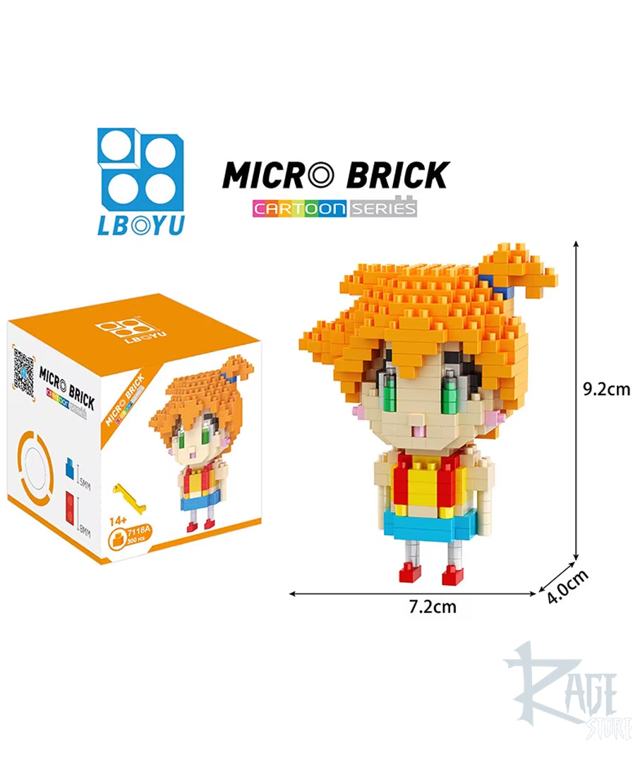figura armable de Misty - Rompecabezas estilo lego
