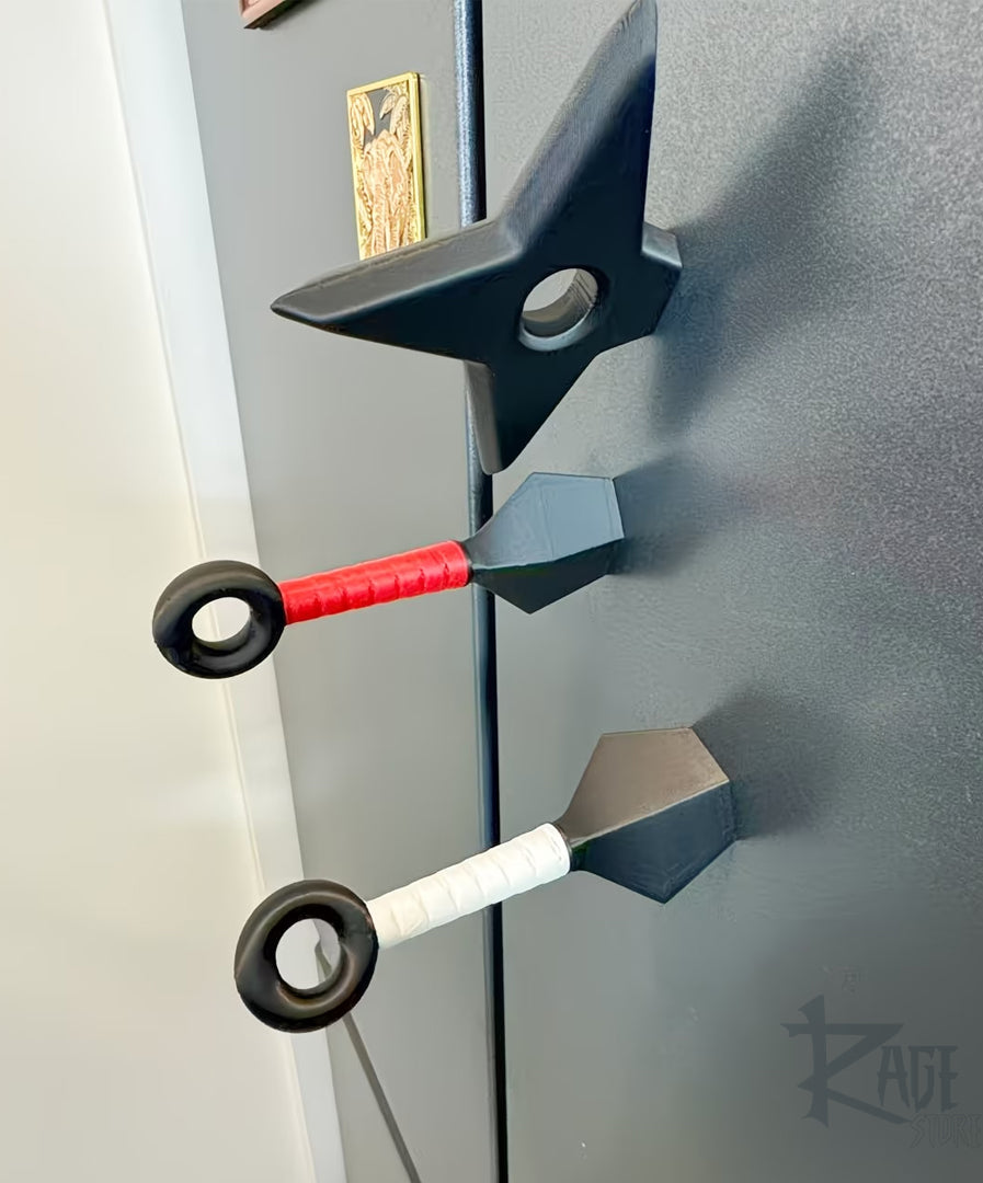 Kunai con imanes para refrigerador - Ninja Naruto