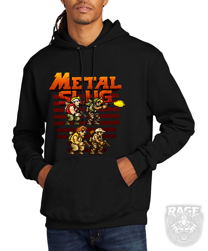 Hooodie negro Metal Slug personajes