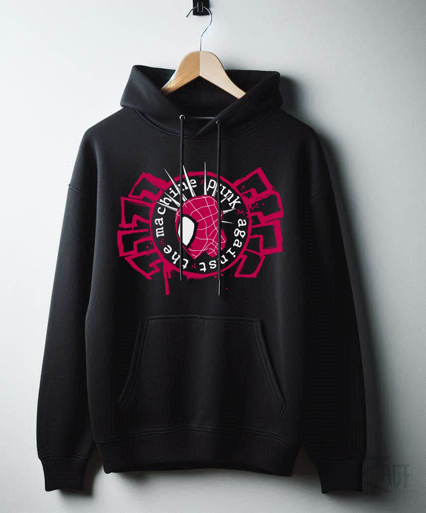 Hoodie negro Spider-Punk - Spider-man