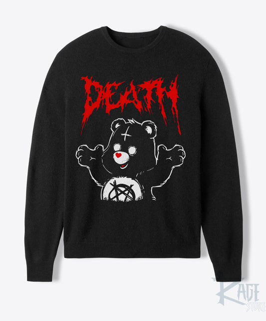 Suèter negro Osito Cariñosito Death (dtg)