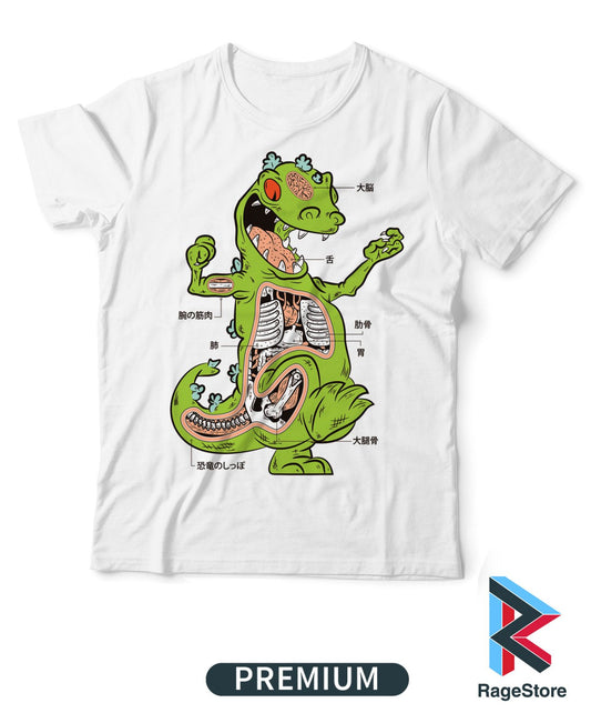 Reptar Anatomy - Rugrats (Playera o Blusa)