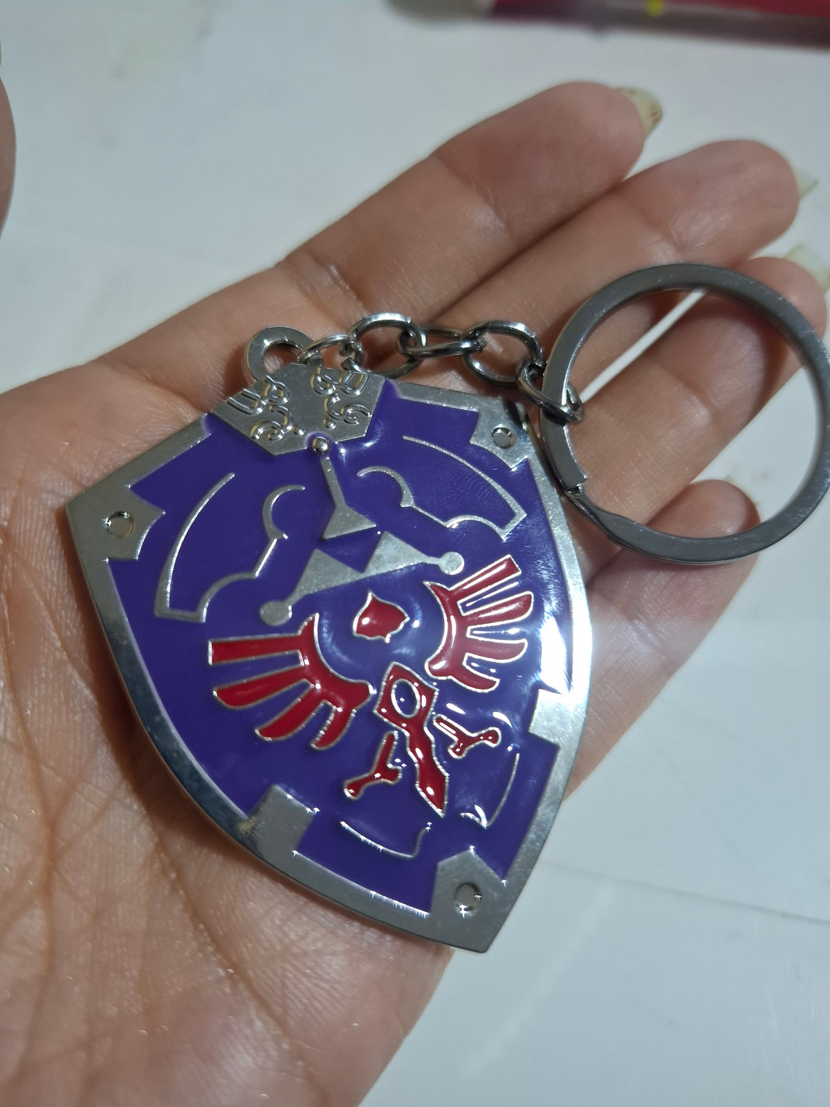 Llavero Escudo Hyliano - The Legend Of Zelda