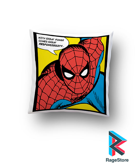 Almohada Spiderman Great power