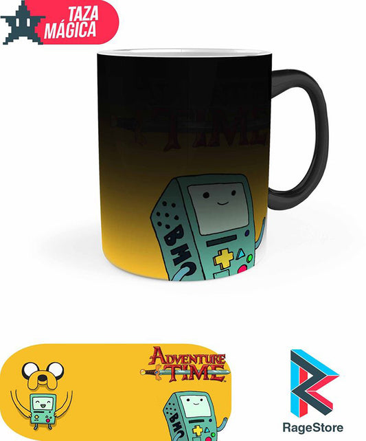 Taza Mágica Jake y BMO