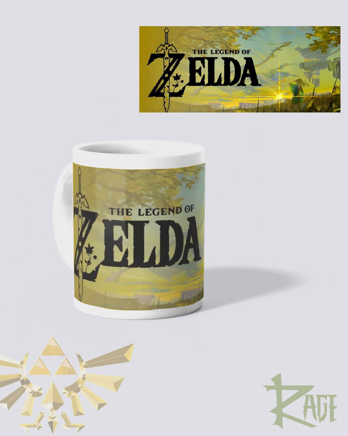 Taza The Legend of Zelda Art